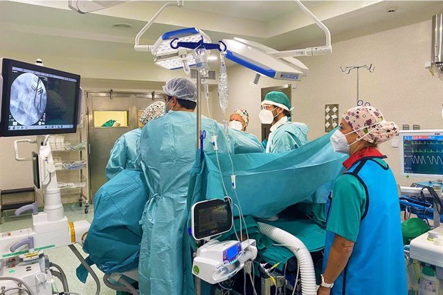 Servicio de Traumatología del Hospital Regional de Málaga.