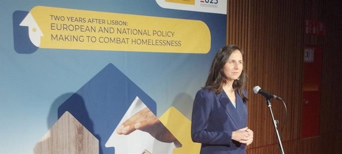 Ione Belarra en Avilés.