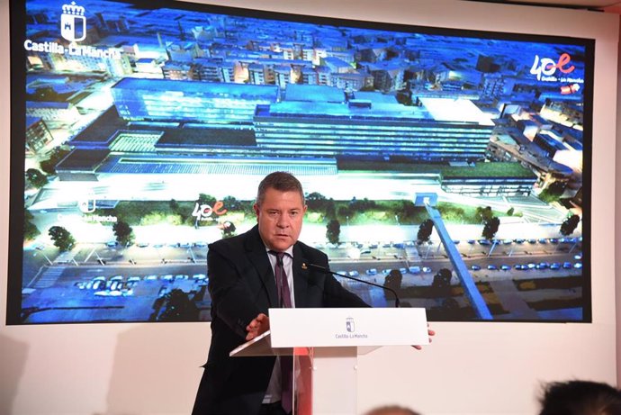 El presidente de Castilla-La Mancha, Emiliano García-Page, en Albacete.