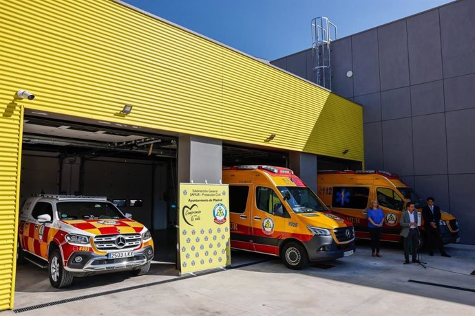 Nueva base de Samur-Protección Civil en Hortaleza
