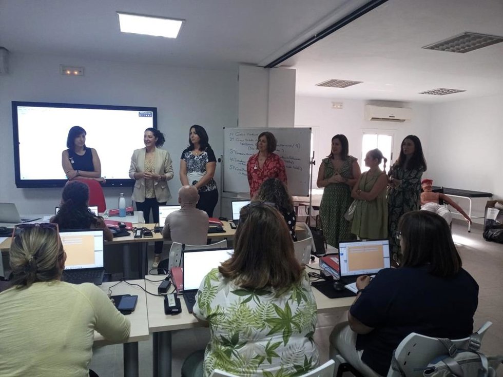 Encuentro con alumnado del programa Formación y Empleo.