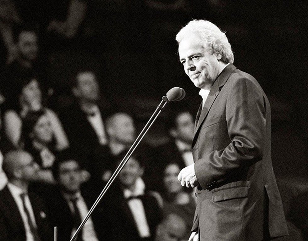 El productor Enrique Santana.