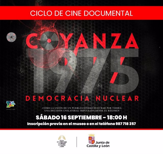 El Museo de la Siderurgia y la Minería de CyL proyecta este sábado el documental 'Coyanza 1975, Democracia nuclear'