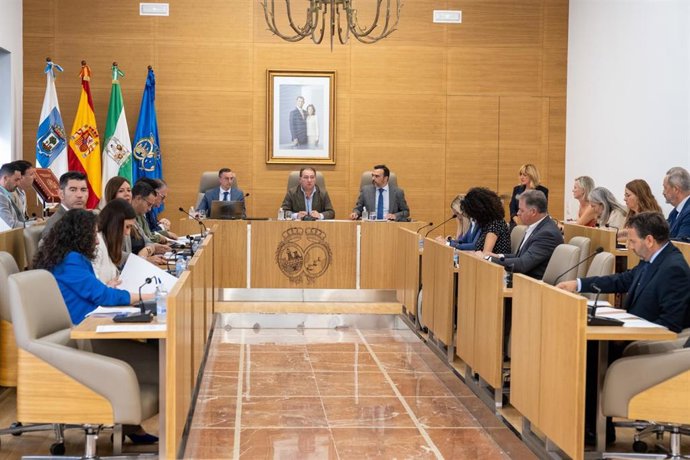 Pleno de la Diputación de Huelva.