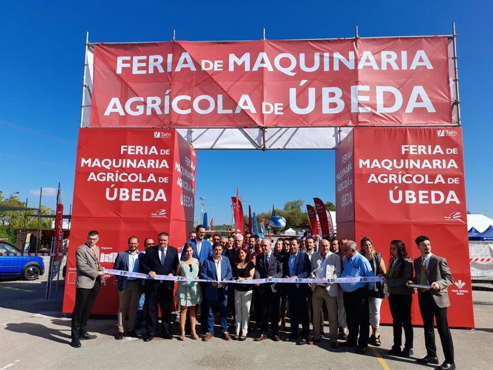 Inauguración de la 41 Feria de Maquinaria Agrícola de Úbeda.