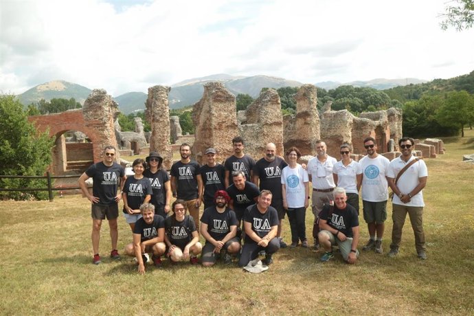 Investigadores de la UA encuentran pruebas arqueológicas de terremotos en la antigua ciudad romana de Amiternum