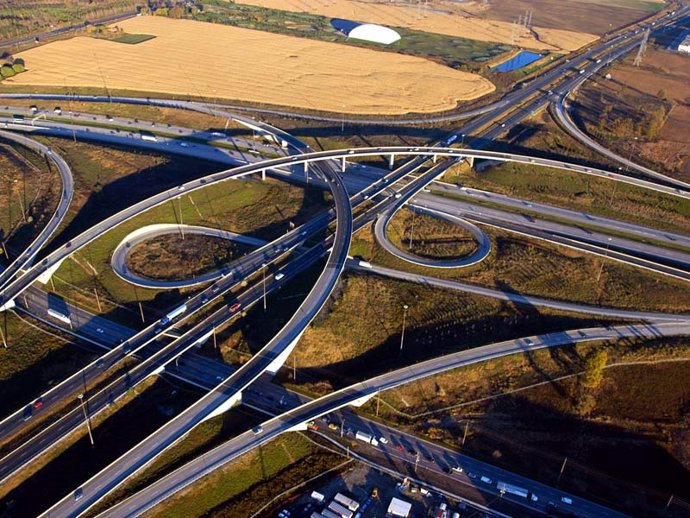 Archivo - Una autopista de Ferrovial