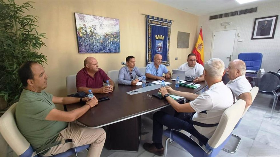 Reunión sobre las balsas de regadío de Almuñécar