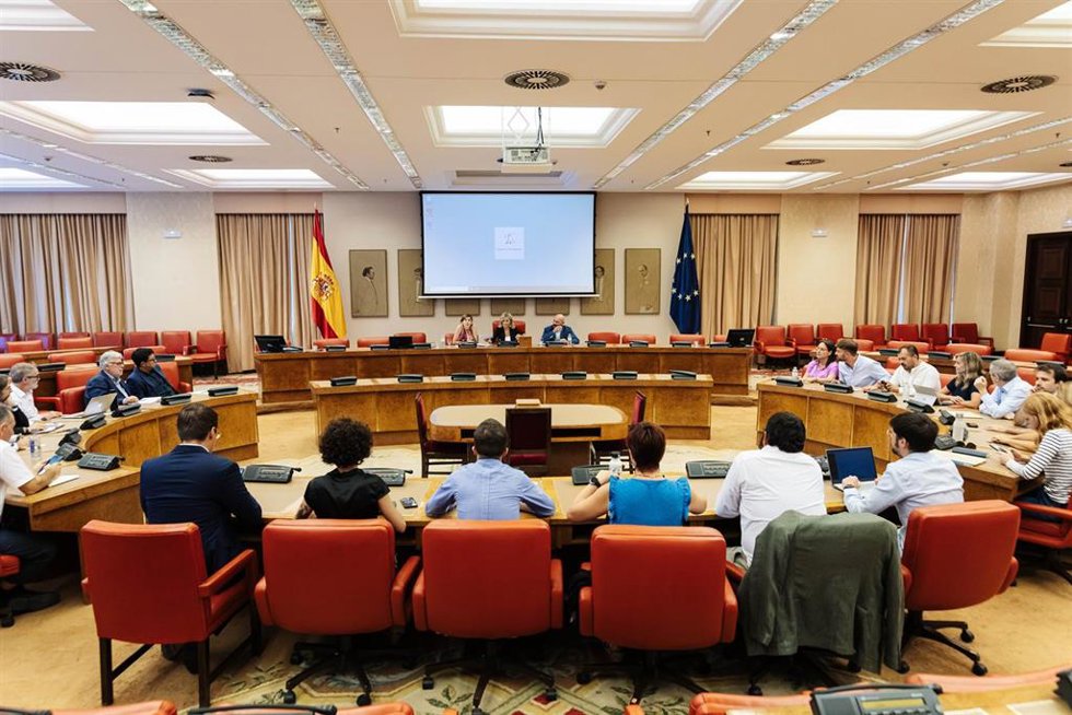 Reunión del Grupo Parlamentario Plurinacional Sumar, en el Congreso de los Diputados, a 13 de septiembre de 2023, en Madrid (España).