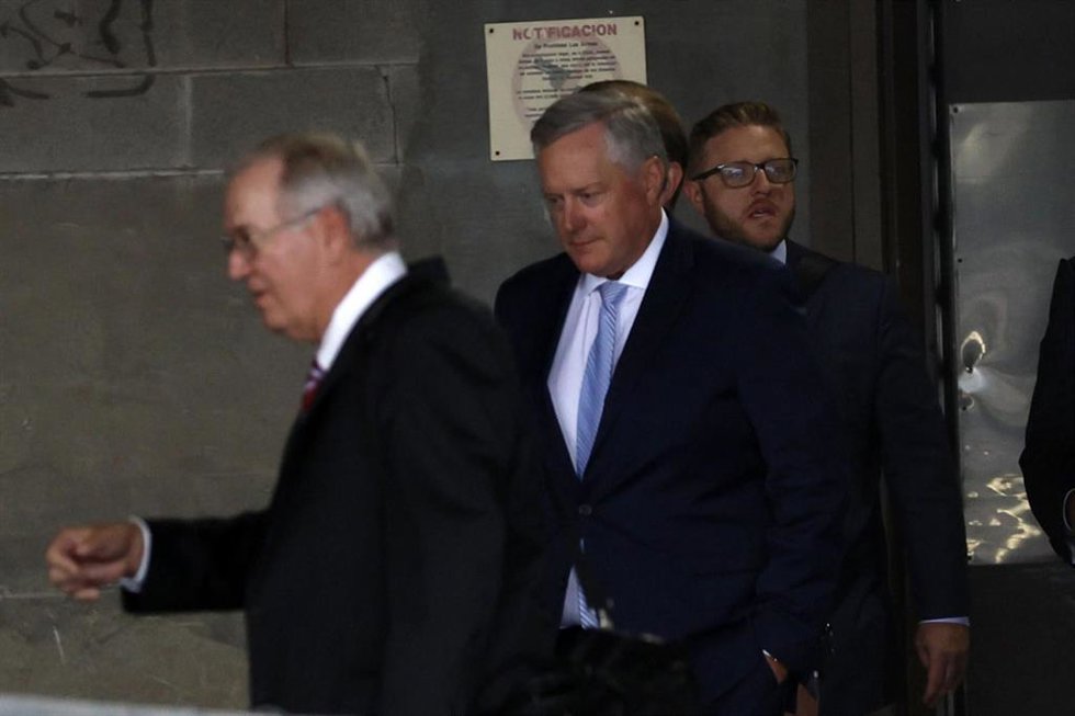 El exjefe de gabinete de la Casa Blanca Mark Meadows