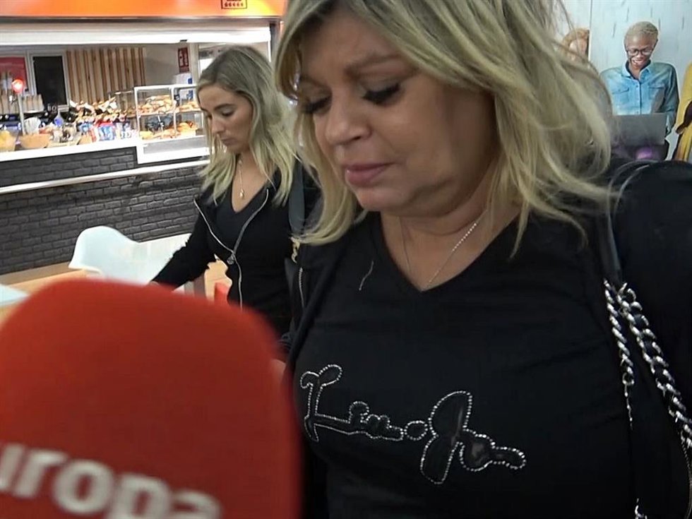 TERELU CAMPOS LLEGA A MADRID TRAS EL FUNERAL A MARÍA TERESA CAMPOS EN MÁLAGA