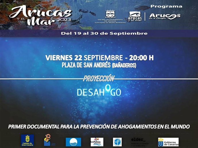 El documental  Desahogo, se presenta a la ciudadanía en la Feria Arucas y el Mar