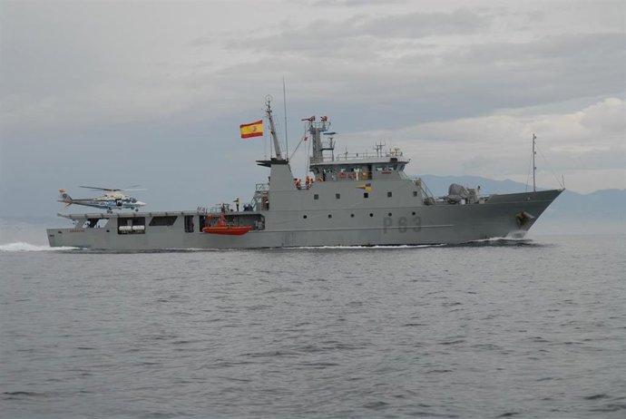 Archivo - Pesca.- El patrullero de la Armada 'Arnomendi' recalará este viernes en Vigo en el marco de una campaña de vigilancia de pesca