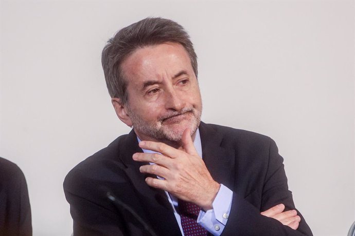 El consejero delegado de Repsol, Josu Jon Imaz, durante una ponencia en el Campus FAES 2023, en el Hotel Petit Palace Savoy Alfonso XII, a 14 de septiembre de 2023, en Madrid (España).