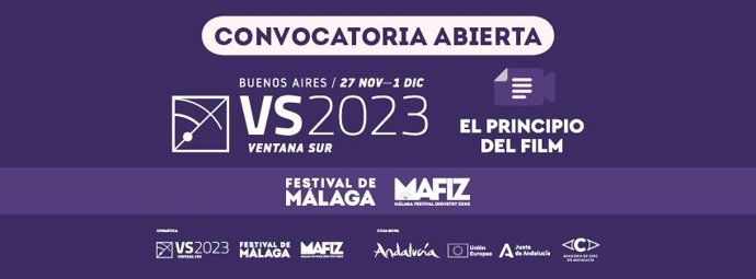 El Festival de Málaga promocionará el talento de guionistas andaluces en El Principio del Film de Ventana Sur en Argentina.