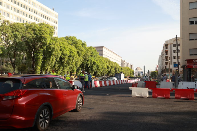 Reabre al tráfico el tramo de Martínez Barrios-San Francisco Javier