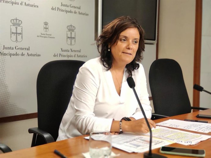 Archivo - La diputada del PP Beatriz Polledo.