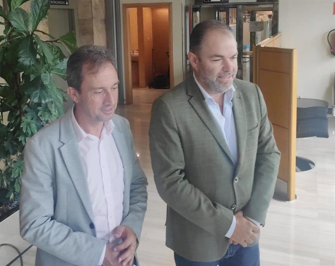 Ovidio Zapico y Carlos Paniceres