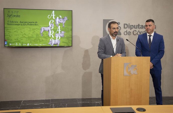 El presidente de Iprodeco y delegado de Desarrollo Económico, Promoción y Empleo de la Diputación, Félix Romero, en la presentación de Agrovap.