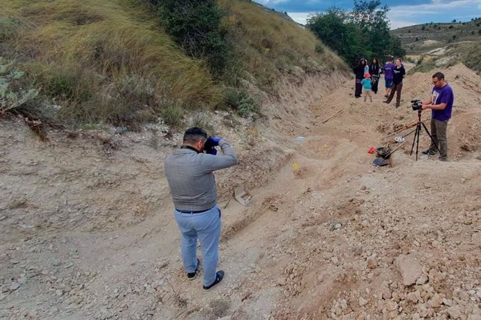 Trabajos en la localidad soriana de Villasayas