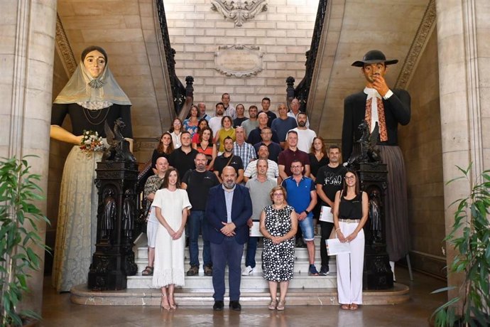 Una veintena de nuevos funcionarios se incorporan a sus puestos en el Ayuntamiento de Palma.