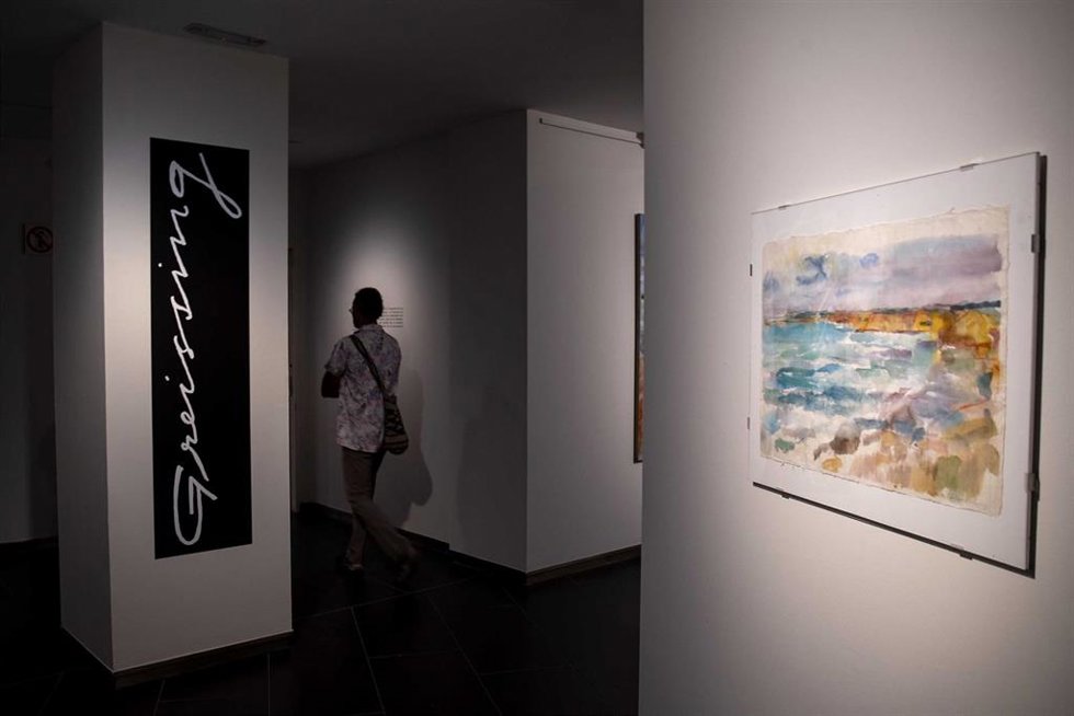 Una exposición en la Fundación Unicaja de Cádiz rinde homenaje al pintor austríaco Heinz Greissin