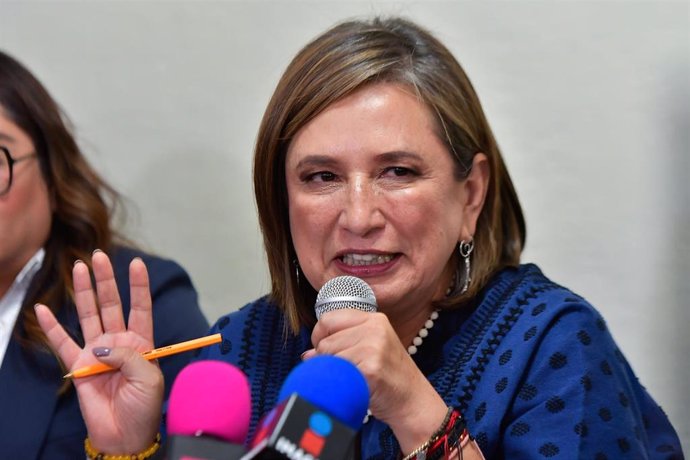 La candidata presidencial de México por la coalición opositora Frente Amplio, Xochitl Galvez