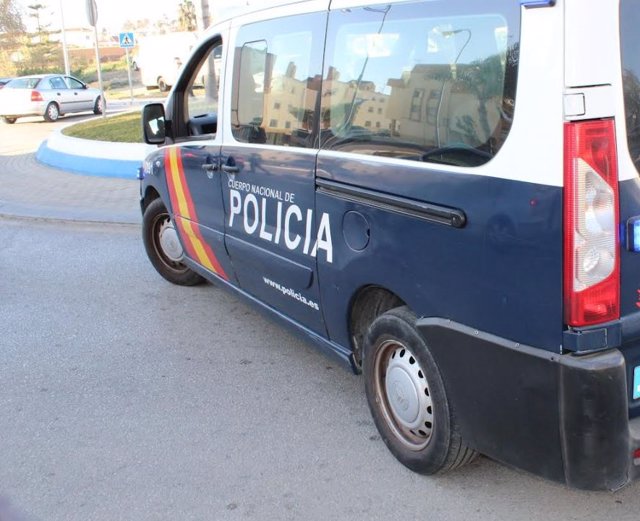 Archivo - Vehicle de la Policia Nacional