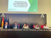 La Junta crea la mesa de trabajo para impulsar acciones en el entorno del río Guadalete en Cádiz