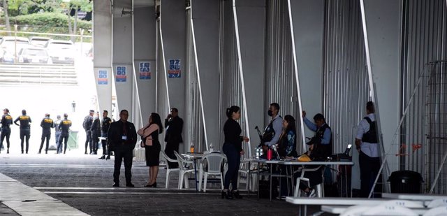 El Parque de la Industria, instalaciones del Tribunal Supremo Electoral (TSE) de Guatemala
