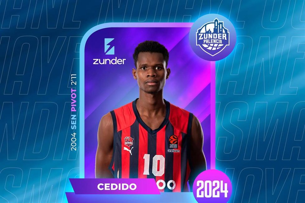 El ala-pívot senegalés Ousmane Ndiaye llega cedido al Zunder Palencia.