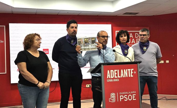El secretario del PSOE en Guadalajara, Pablo Bellido.