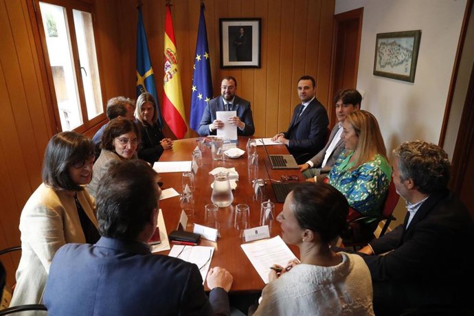 Reunión del Consejo de Gobierno del Principado de Asturias