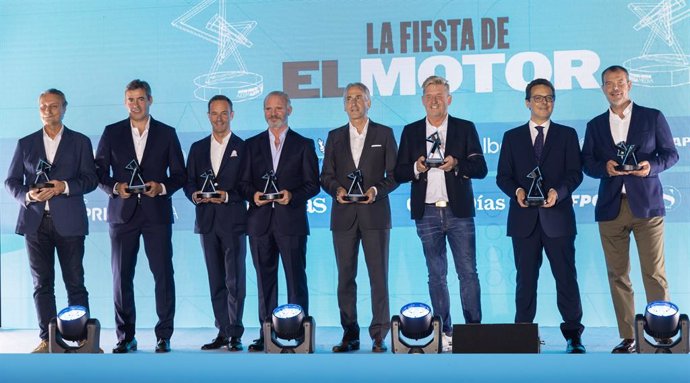 Los galardonados de la primera edición de los Premios Prisa Motor.