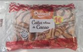 Foto: Consumo advierte de la ausencia de etiquetado precautorio de leche en siete lotes de cañas rellenas de cacao de Dulcesol