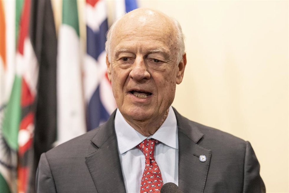 Archivo - Staffan de Mistura, enviado especial de la ONU para el Sáhara Occidental