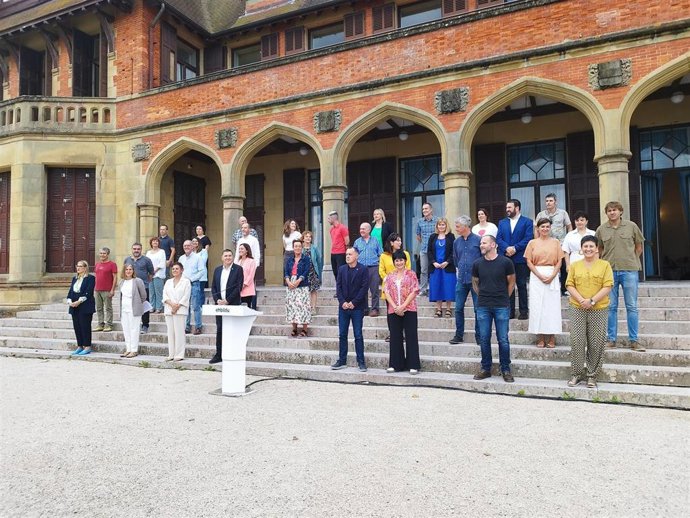 Representantes de EH Bildu.