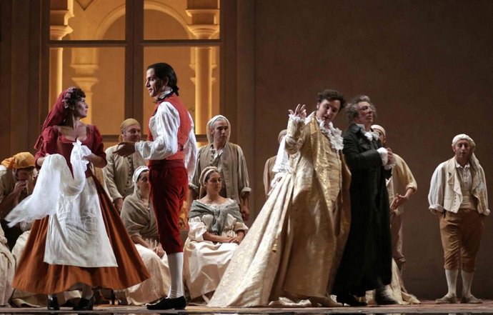 Representación 'Las Bodas de Fígaro'.