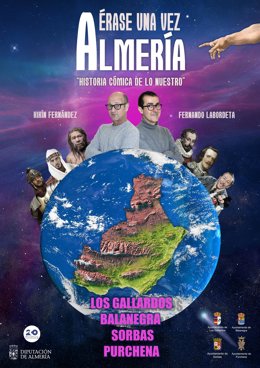 Cartel de la comedia 'Érase una vez Almería'