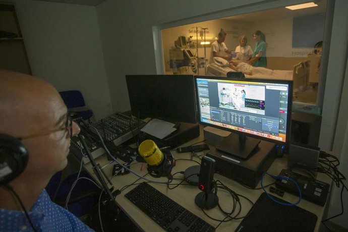 Estreno de la sala de simulación de Quirónsalud Málaga.