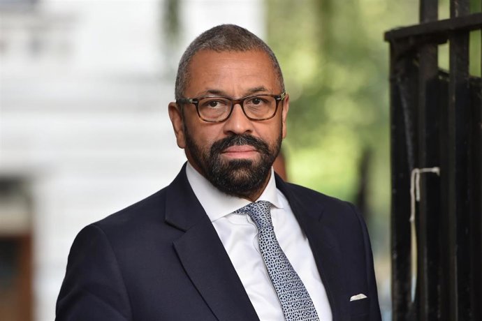 El ministro de Exteriores de Reino Unido, James Cleverly