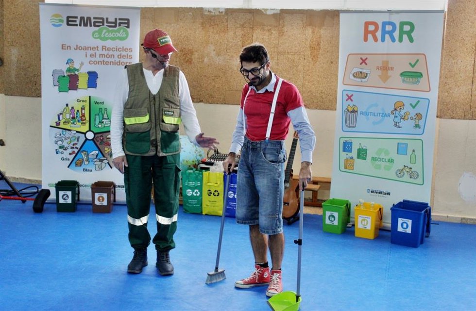 Joanet Recicles y Tomeu Granera.