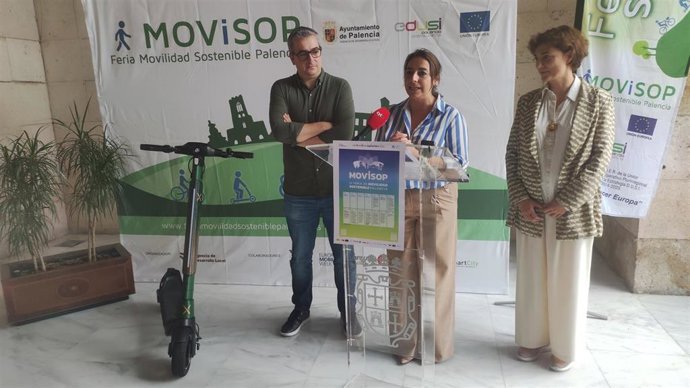 Presentación de la IV Feria de Movilidad Sostenible de Palencia