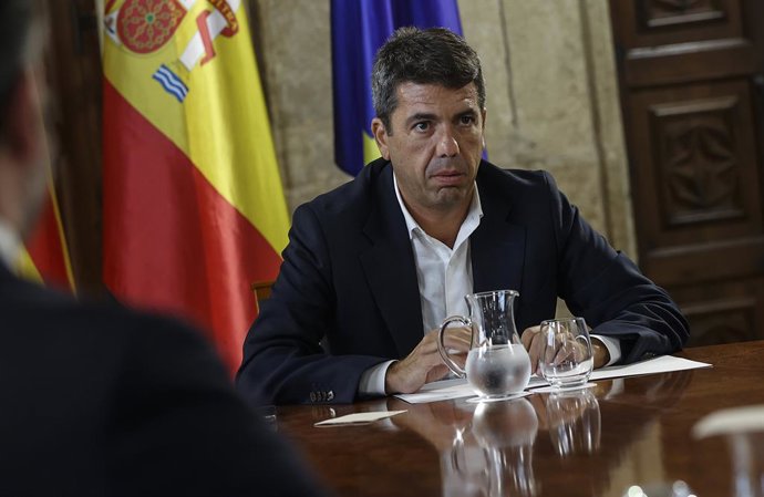 El president de la Generalitat, Carlos Mazón, en una imatge d'arxiu