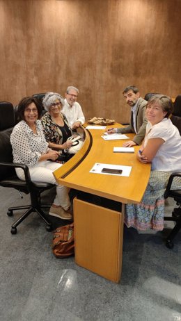 IU y PAMA se han reunido en las Cortes.