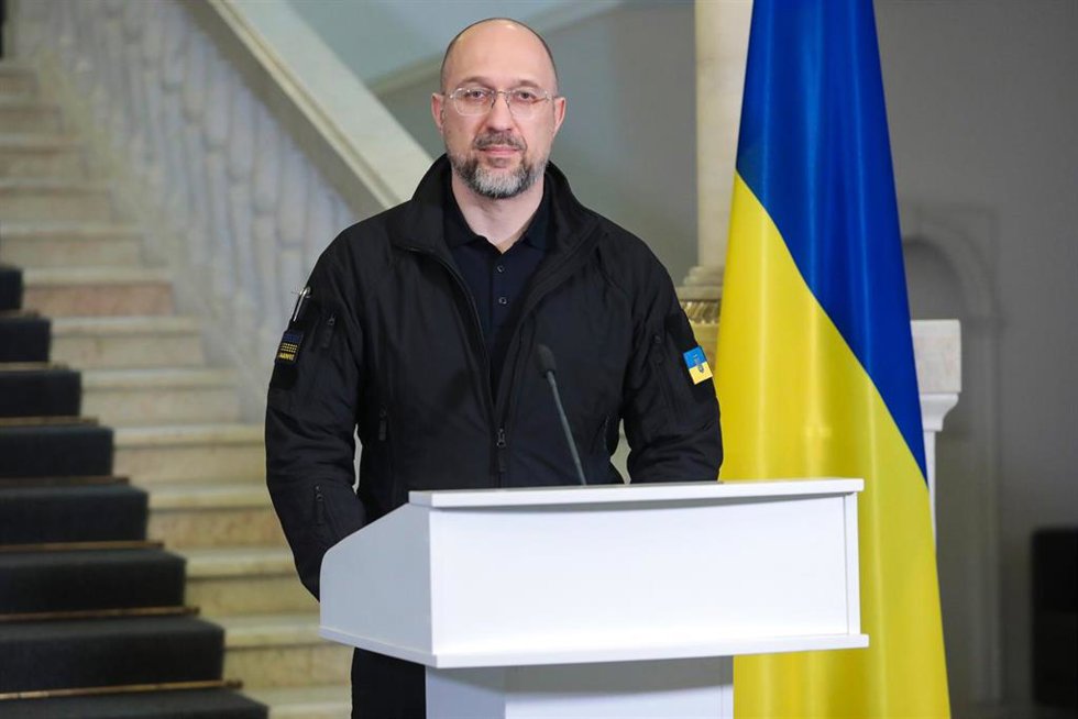 Archivo - El primer ministro de Ucrania, Denis Shmigal.