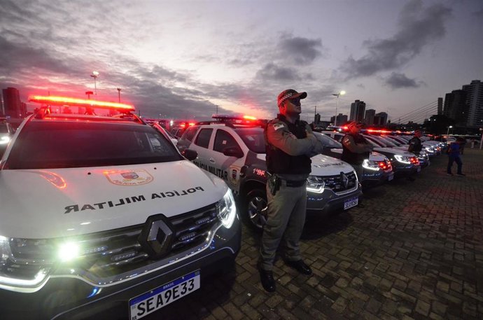 Un agente de la Policía Militar de Brasil, en una imagen de archivo.