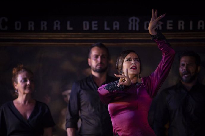 Archivo - Una bailaora de flamenco, en imagen de archivo