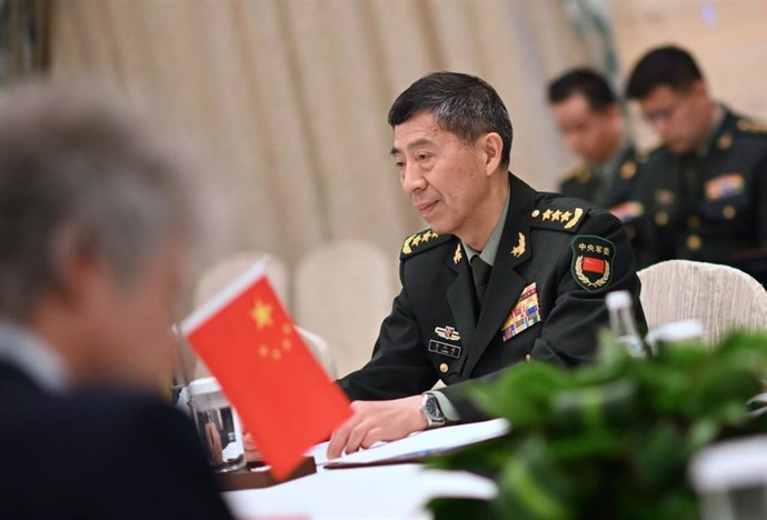 Archivo - El ministro de Defensa chino, Li Shangfu