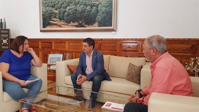 Reunión con responsables de CCOO-Jaén.